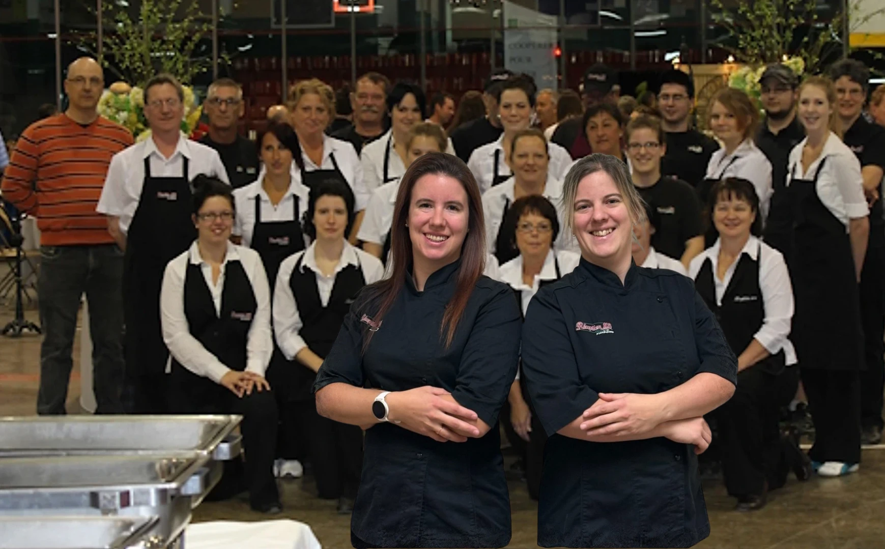 Équipe Réception 108 Sherbrooke réunie lors d’un événement