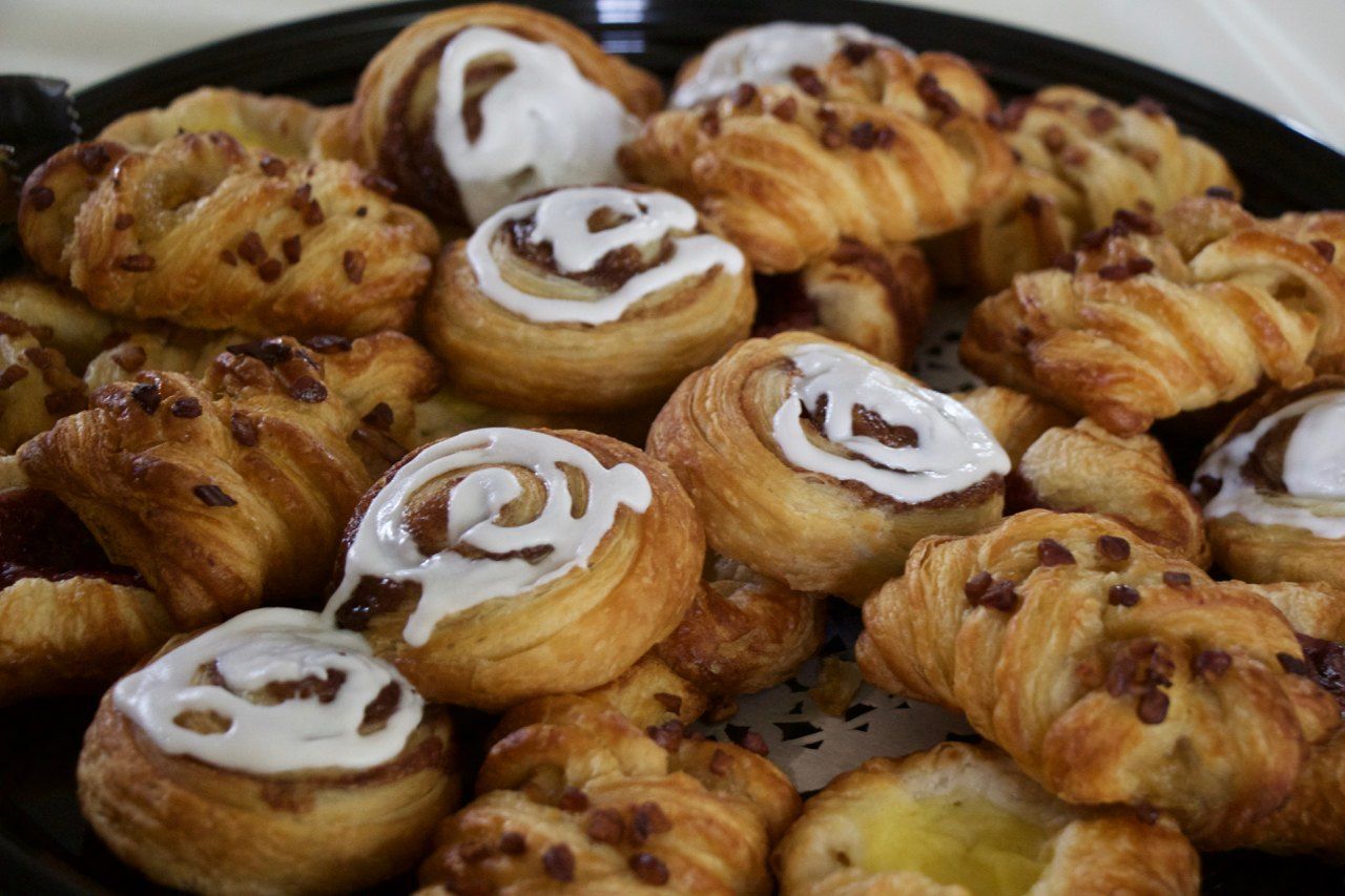 Viennoiseries maison pour un déjeuner d’entreprise